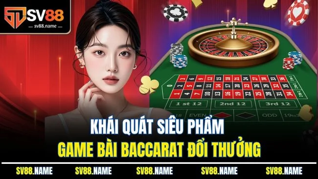 Khái quát siêu phẩm game bài Baccarat đổi thưởng